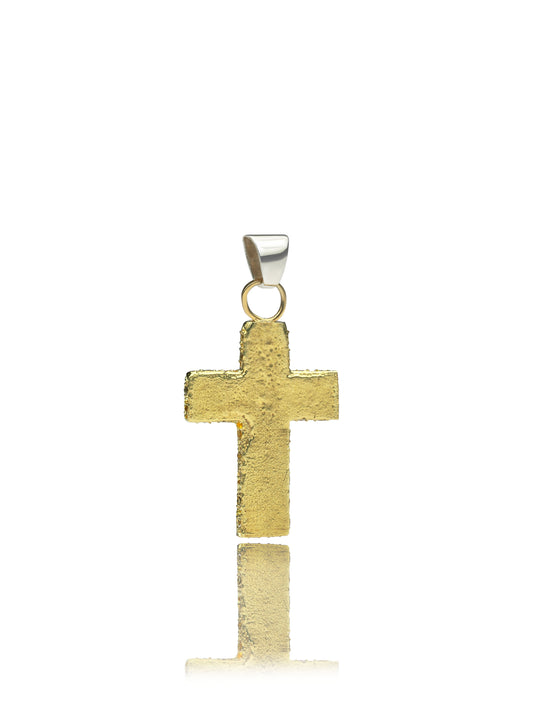 Sand-casted Cross with Brilliant Edge