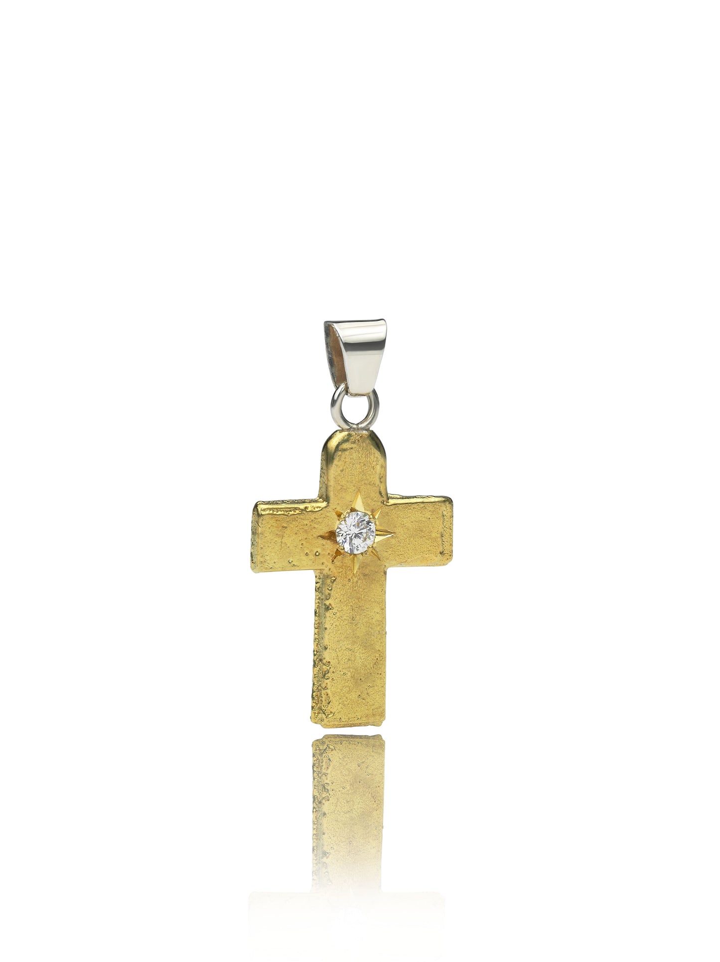 Sand casted Cross - The Sacred Heart