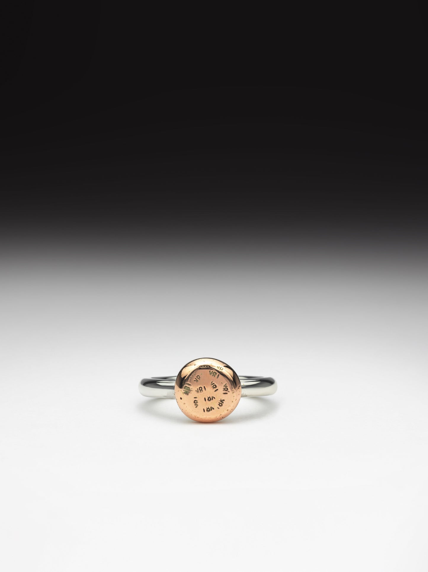 "The carat ring"- rose gold