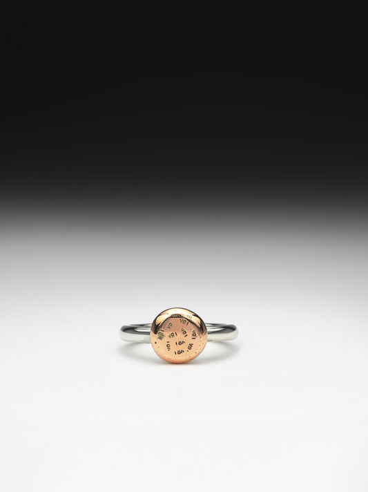 "The carat ring"- rose gold