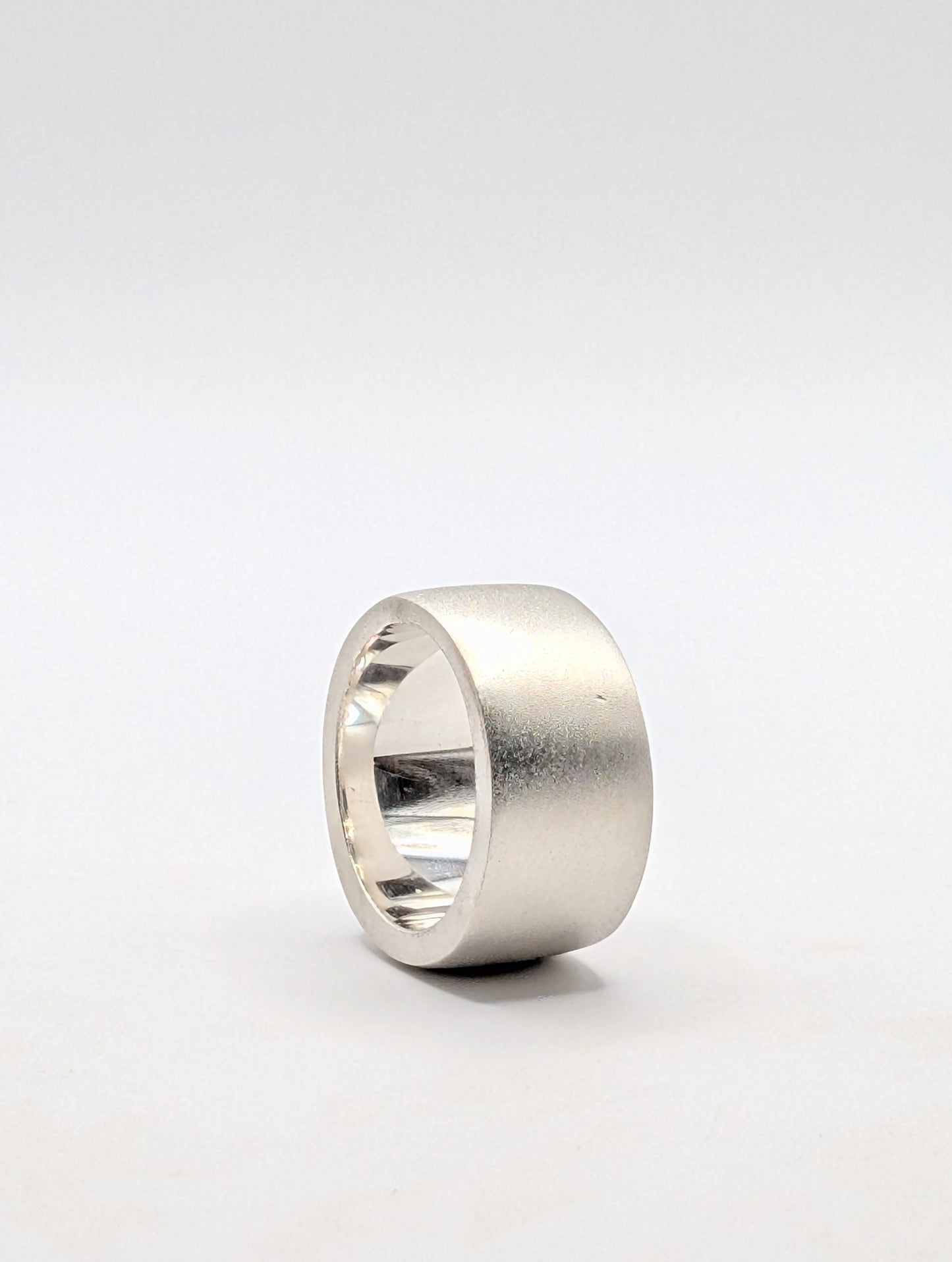 Sterling Silver Ring. Matte Finish