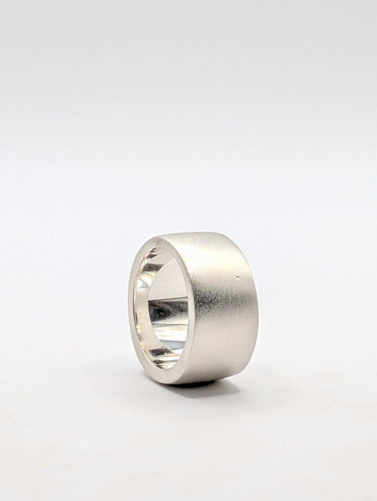 Sterling Silver Ring. Matte Finish