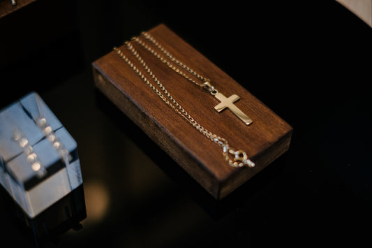 Gold Cross pendant