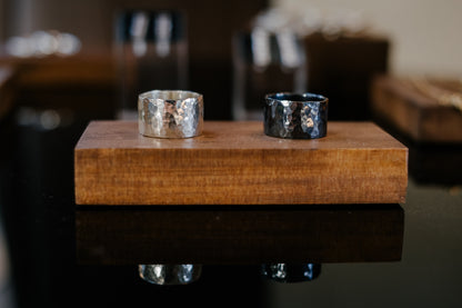 Sterling Silver Hammered Ring